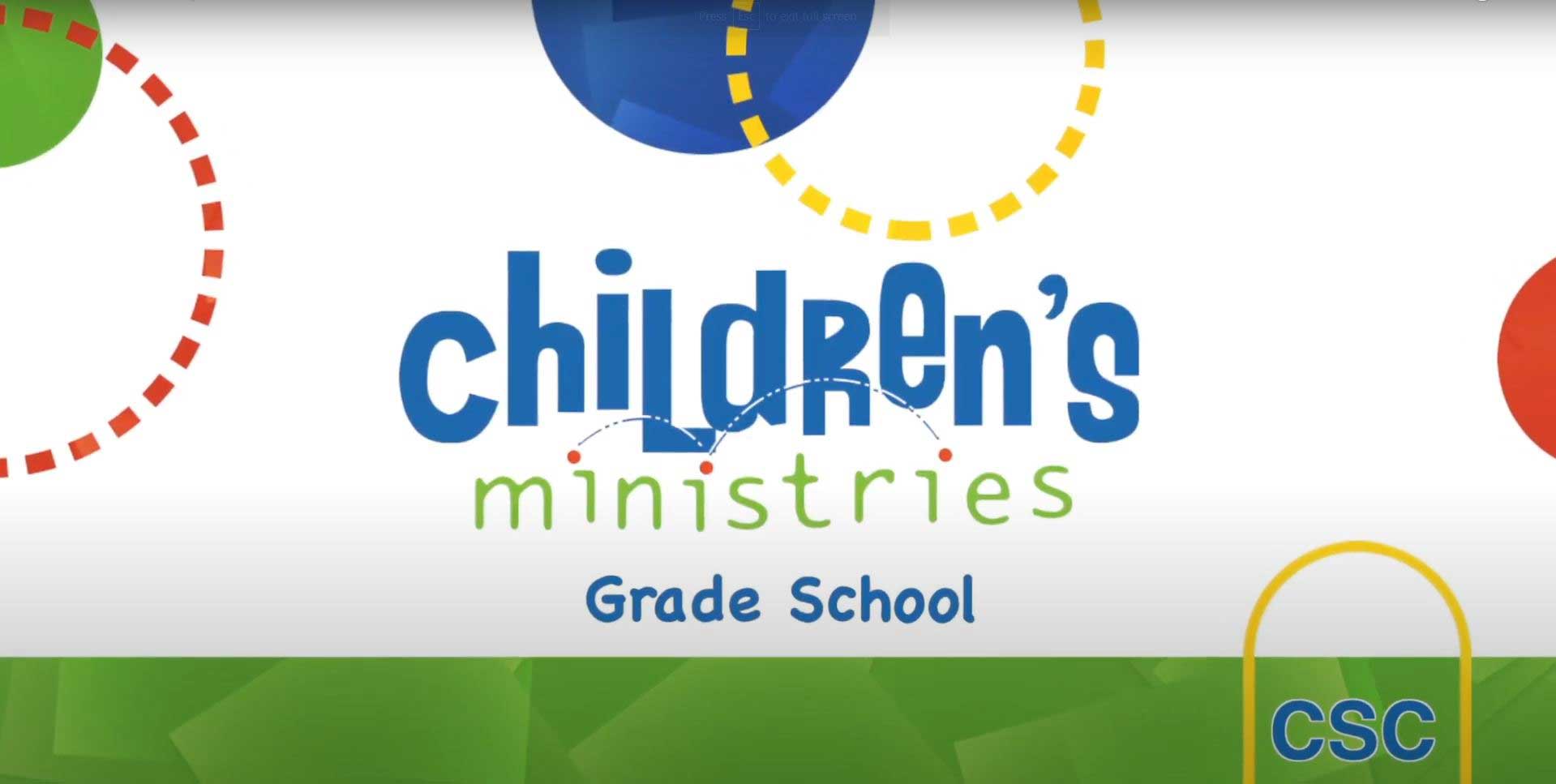 Image for 2024-04-27&28 | Grade School